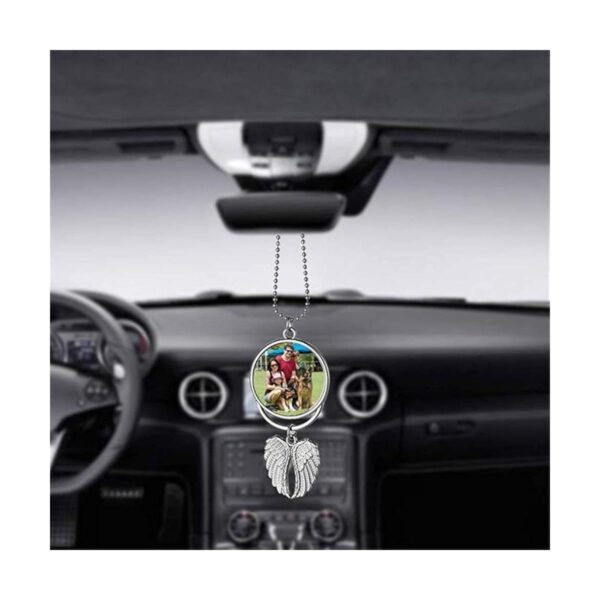 Ouhoe Adorno colgante de coche colgante de espejo