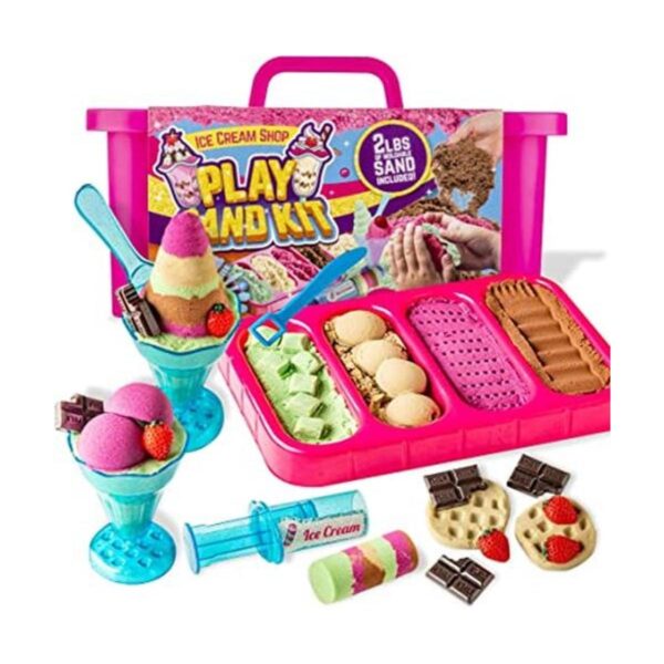 GirlZone Ice Cream Shop Arena de juego para niños kit_1
