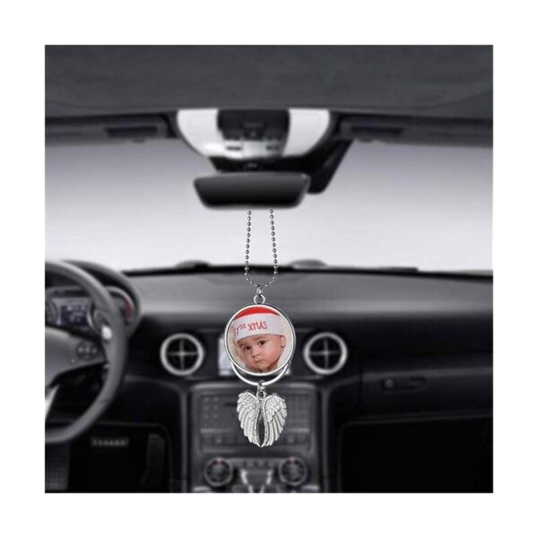 Ouhoe Adorno colgante de coche colgante de espejo