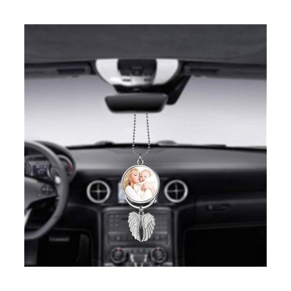 Ouhoe Adorno colgante de coche colgante de espejo
