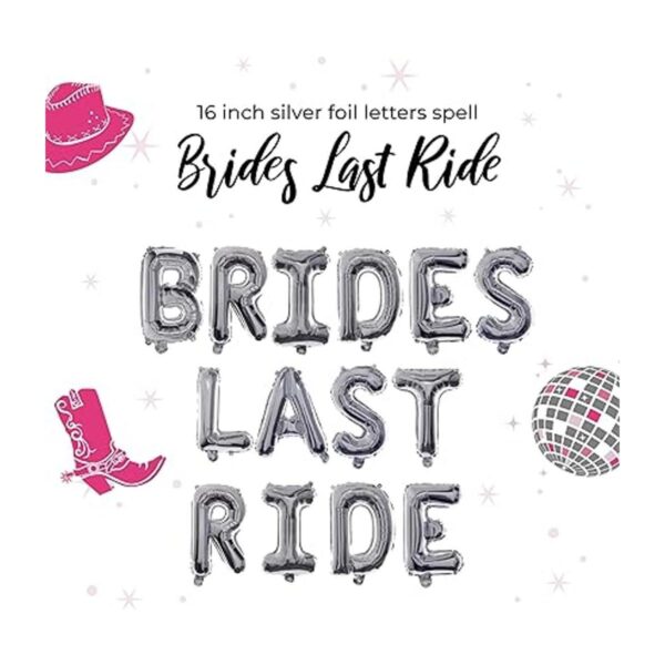Novias Last Ride Decoraciones de despedida de soltera 95_2