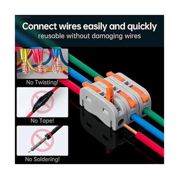 GKEEMARS 50 piezas de cable mini palanca 1 conductor_2