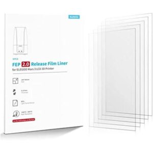 ELEGOO 5 piezas de película de liberación V2.0 PFA Marte_1