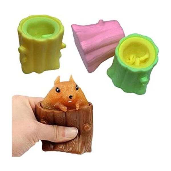 Juguetes para apretar ardillas malvadas de ardilla taza_1