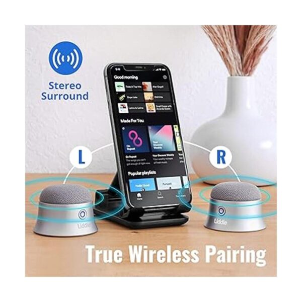 Liddle Altavoz magnético pequeño Bluetooth compatible con_5