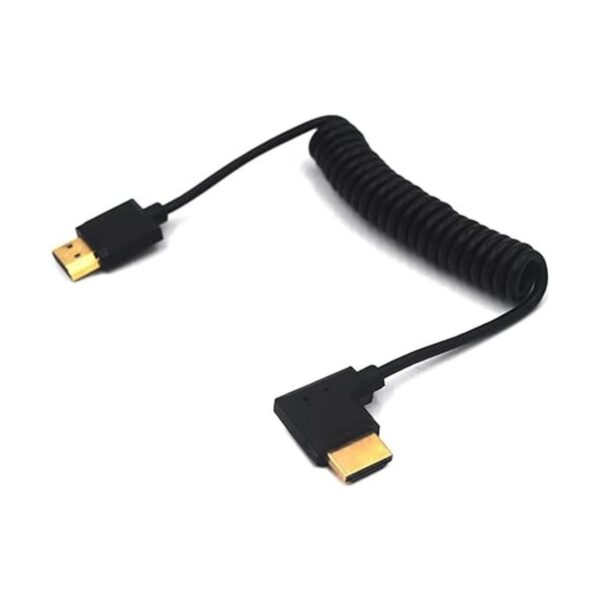 Kework Cable HDMI 4K en espiral de 3.9 pies HDMI 2.0_2