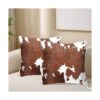 Fundas de almohada decorativas de piel de vaca de_1