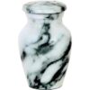 HLC Urns Urna de recuerdo para cenizas humanas con 1