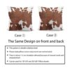 Fundas de almohada decorativas de piel de vaca de_5