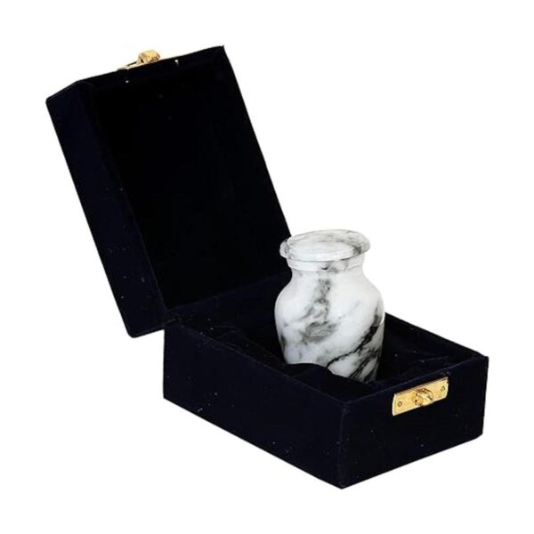 HLC Urns Urna de recuerdo para cenizas humanas con 1