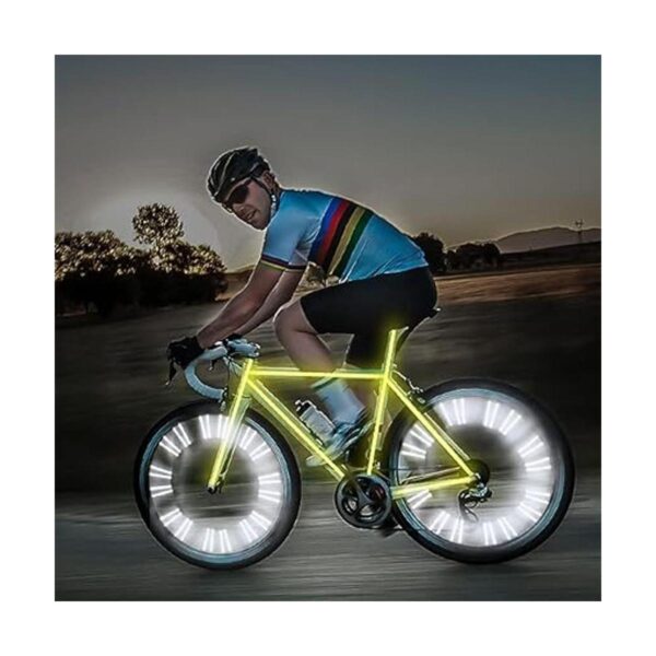 GXNNDYMY Reflectores de radios de bicicleta para ruedas de_2
