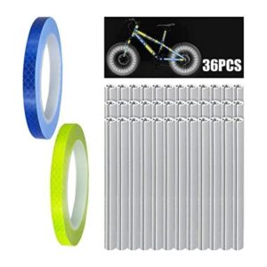 GXNNDYMY Reflectores de radios de bicicleta para ruedas de_1