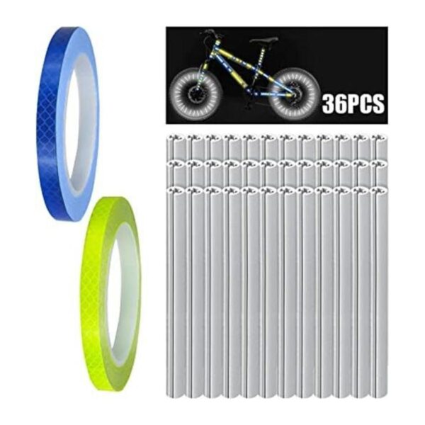 GXNNDYMY Reflectores de radios de bicicleta para ruedas de_1