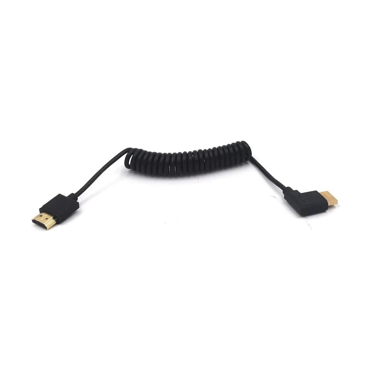 Kework Cable HDMI 4K en espiral de 3.9 pies HDMI 2.0
