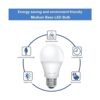 Jolux Bombilla LED A19 base de rosca media E26 14 W_3