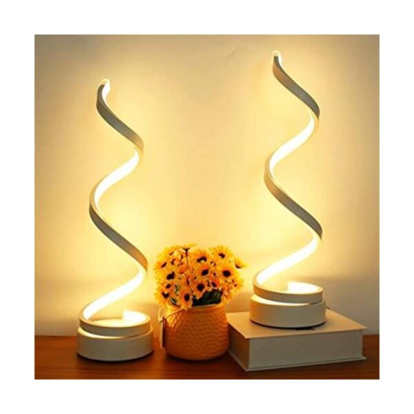 BESKETIE Juego de 2 lámparas de mesa LED modernas_1