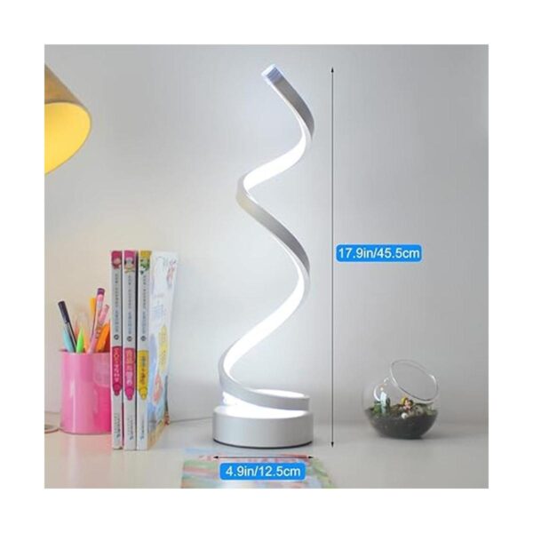 BESKETIE Juego de 2 lámparas de mesa LED modernas_2