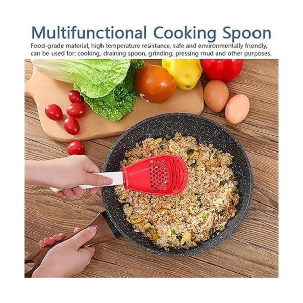Cuchara de cocina multifuncional 6 en 1 Coladores de_5