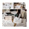 Mantouxixi 800 piezas de papel decorativo de diccionario