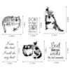 Fat Cat Sellos transparentes y troqueles de corte para