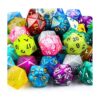Juego de dados poliédricos con bolsa negra dados_1