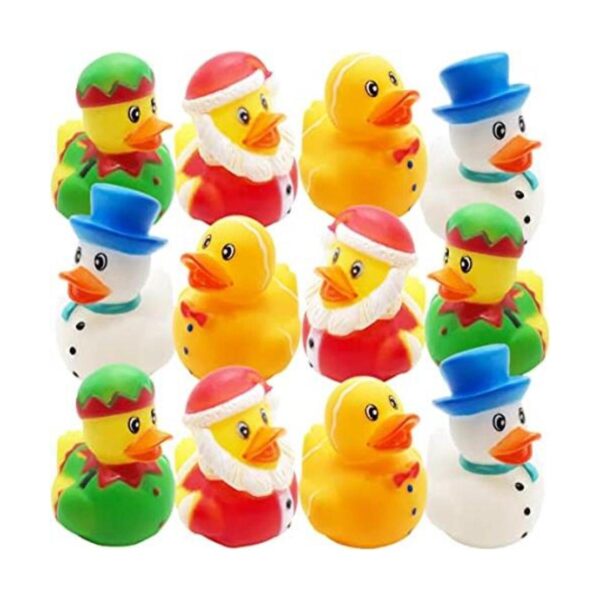 ArtCreativity Patos de goma de Navidad para niños paquete_1