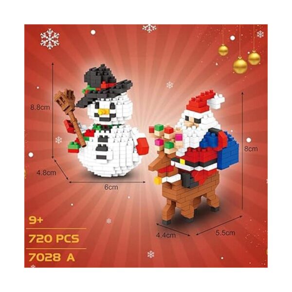 Juego de bloques de construcción de Navidad juego de_4