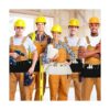 Delantal de lona de 2 bolsillos con cintura de trabajo