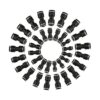 40 conectores rectos de empuje de liberación rápida