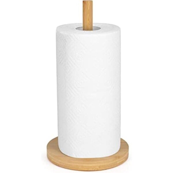 EROOM TREND Soporte para toallas de papel de bambú con