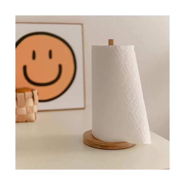 EROOM TREND Soporte para toallas de papel de bambú con