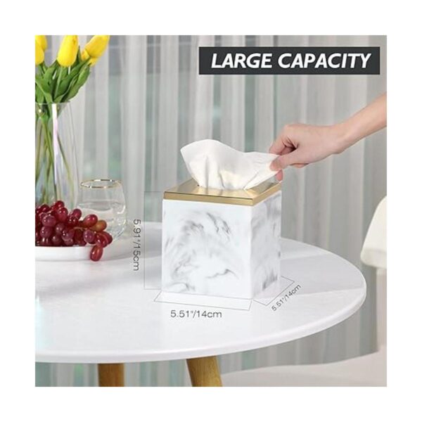 Luxspire Soporte de funda de papel de resina moderno_5