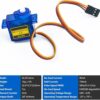 Paquete de 10 servomotores SG90 9G Micro Servo para RC