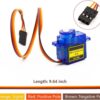 Paquete de 10 servomotores SG90 9G Micro Servo para RC