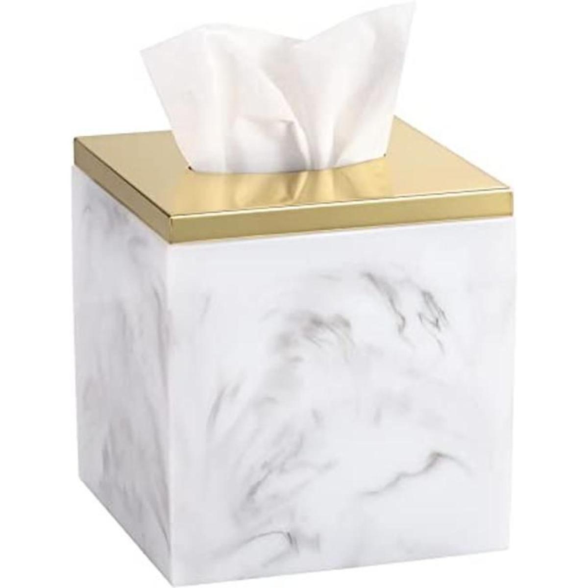 Luxspire Soporte de funda de papel de resina moderno