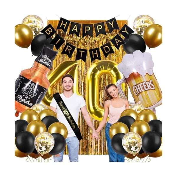 Decoraciones de cumpleaños número 40 para hombres_2