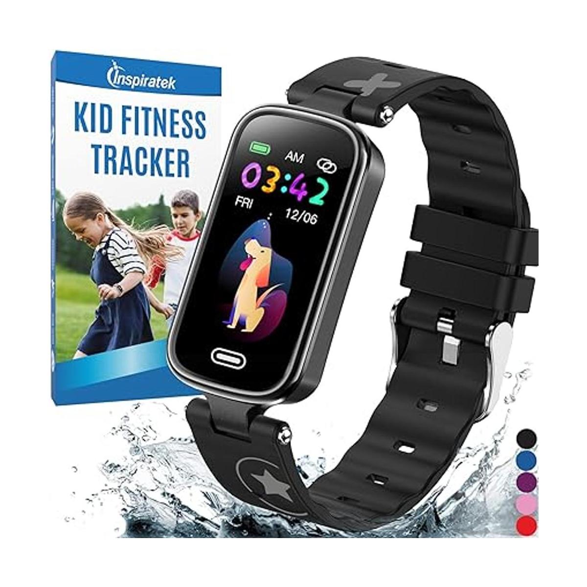 Inspiratek Rastreador de fitness para niños de 5 a 16