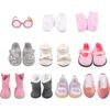 MSYO 7 pares de zapatos de muñeca estadounidenses zapatos_1