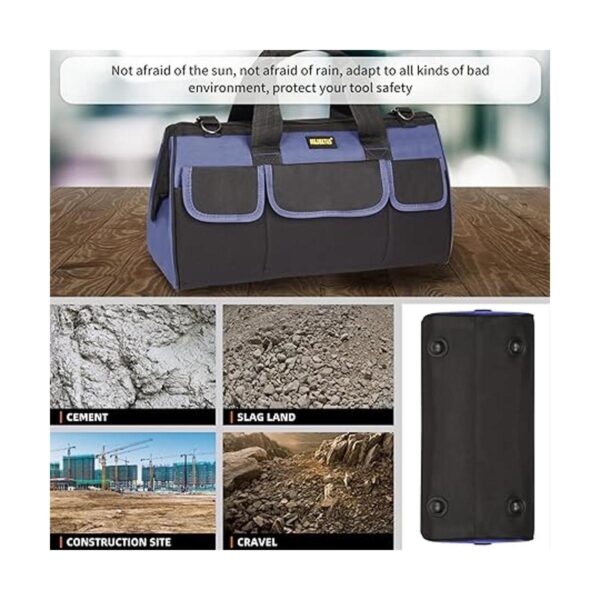 FASTECH Bolsa de herramientas de 20 pulgadas con boca