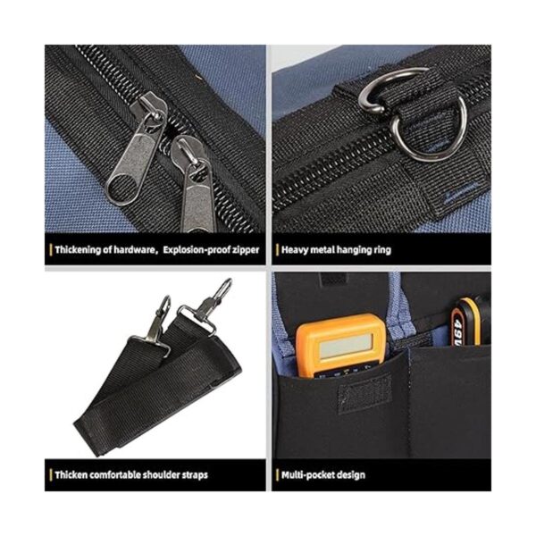 FASTECH Bolsa de herramientas de 20 pulgadas con boca