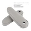 FZJDSD 2 fundas para reposabrazos de asiento de cuero gris_3