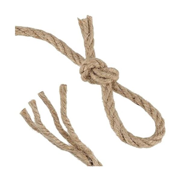 JOIKIT Cuerda de yute natural de 0.197 in 492 pies_3