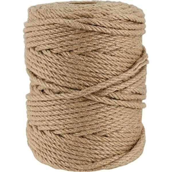 JOIKIT Cuerda de yute natural de 0.197 in 492 pies_1
