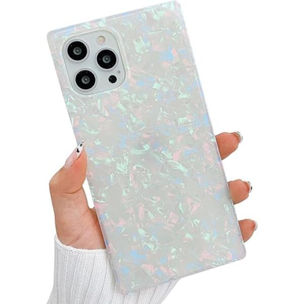 KERZZIL Bonita funda cuadrada compatible con iPhone 13 Pro_1