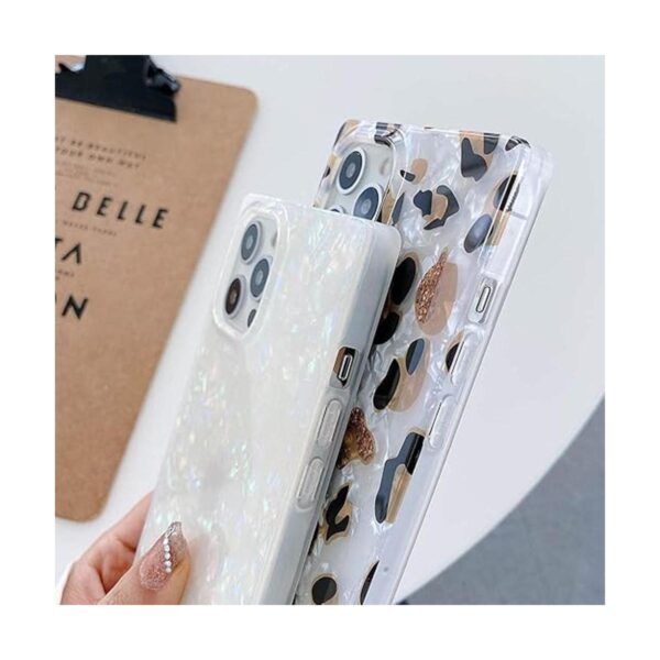 KERZZIL Bonita funda cuadrada compatible con iPhone 13 Pro_4