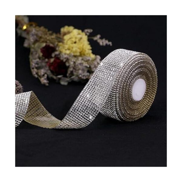 Locacrystal Cinta de diamantes de imitación de cristal