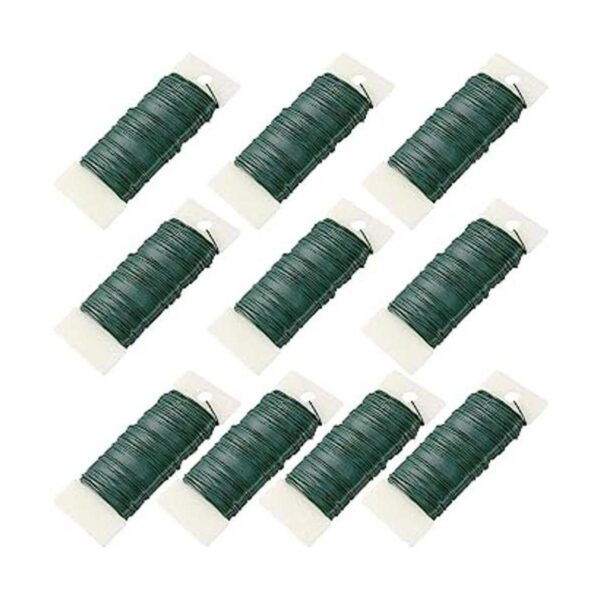JOIKIT Paquete de 10 hilos de paleta verde de calibre 22_1