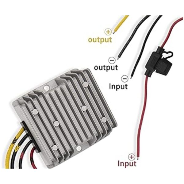 Convertidor de carrito de golf de 48 V 36 V a 12 V_3