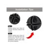 JOVITEC Conector de plástico para cubo de rejilla de_4
