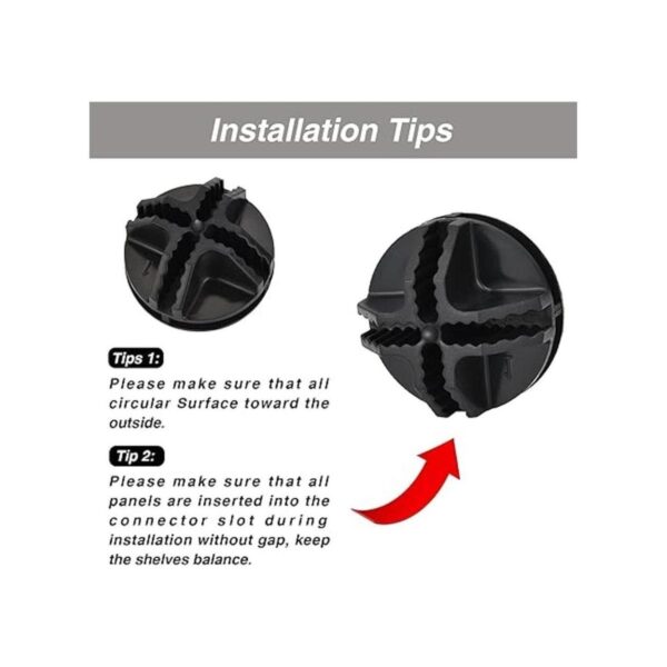 JOVITEC Conector de plástico para cubo de rejilla de_4